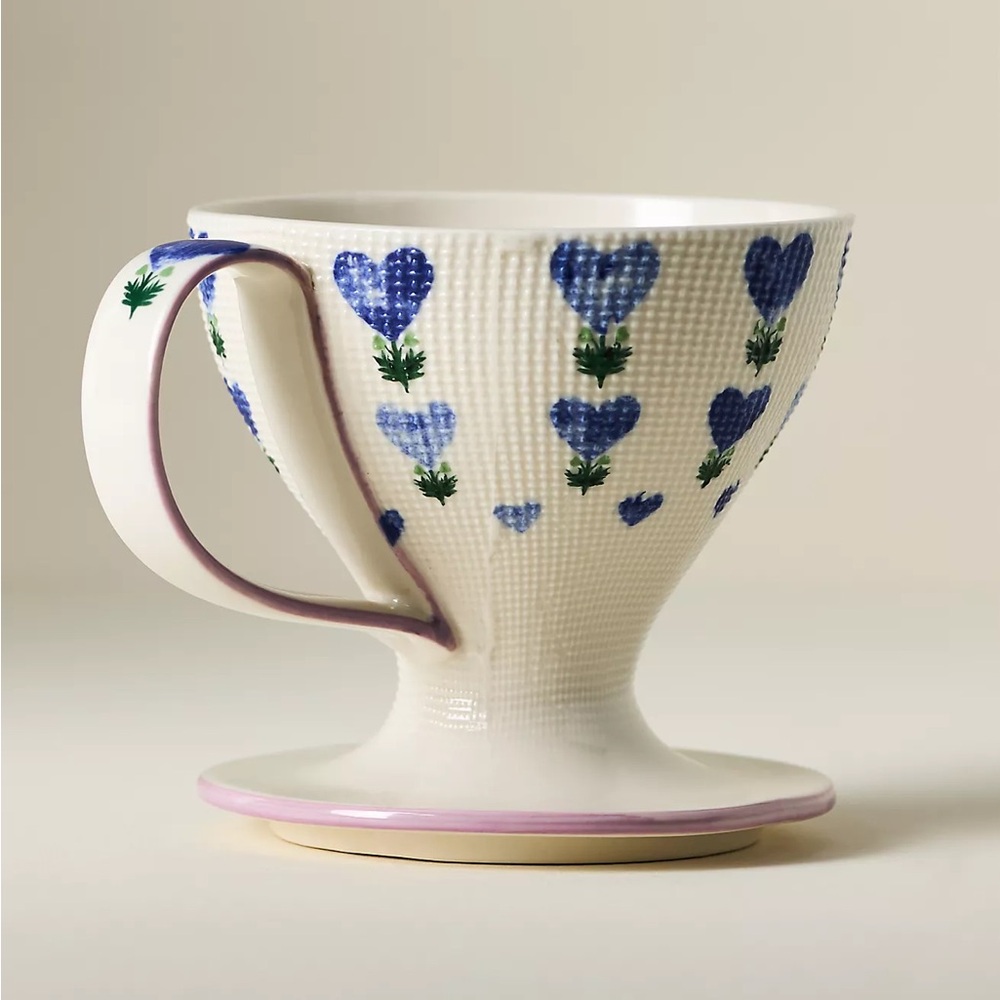 Anthropologie ANNIE STONEWARE POUROVER Style No. 96941505 Lavender